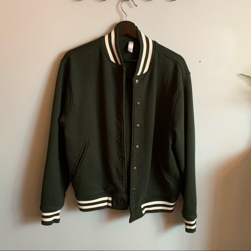 UNISEX American Apparel Heavy Terry Club Jacket